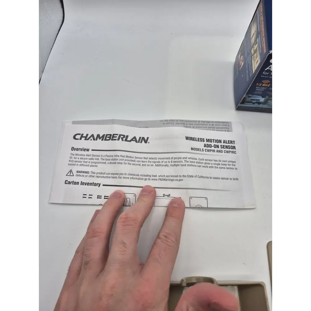 Chamberlain wireless motion